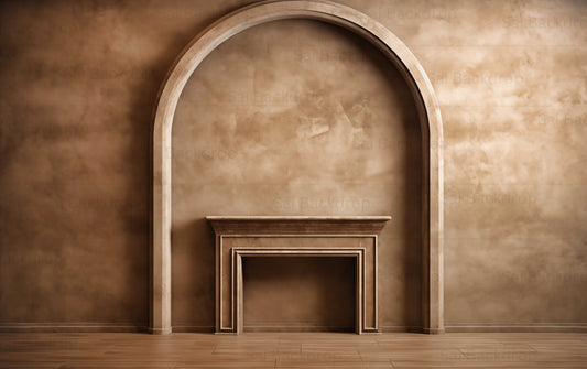 Classic Alcove Hearth Theme Backdrop