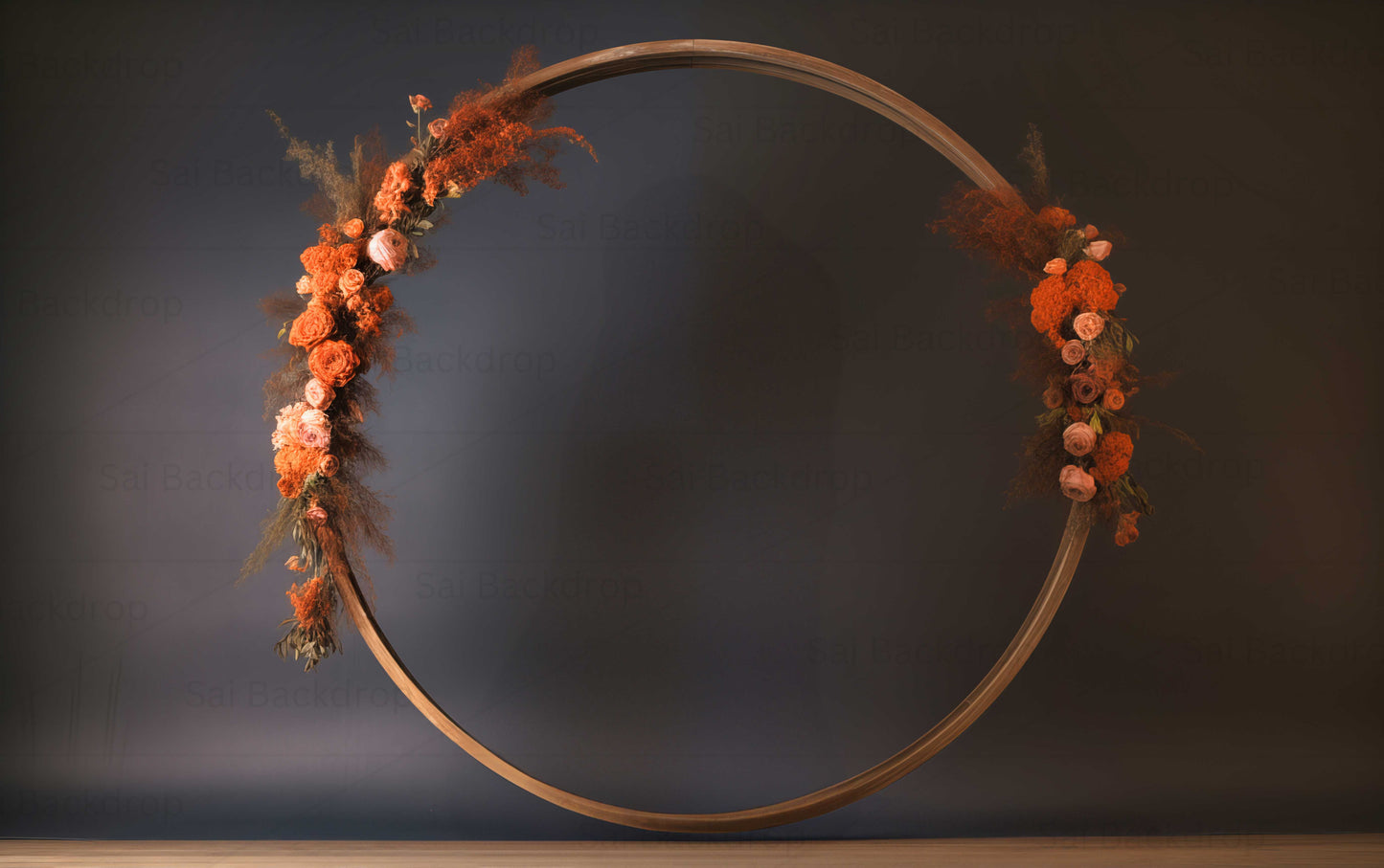 Mocha Rose Eclipse Theme Backdrop