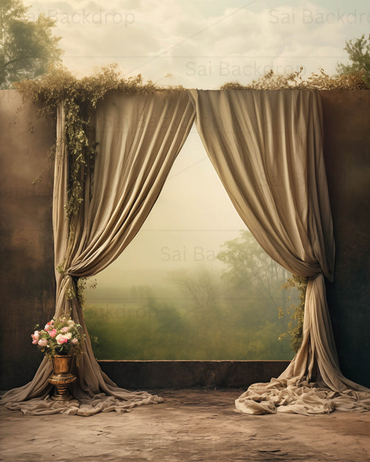 Scenic Forest Theme Backdrop