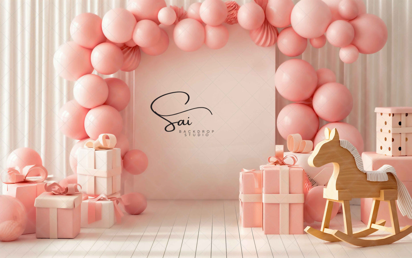 Kids Birthday Collection 10 Digital Backdrop - With Personal and Commercial License for Businesses