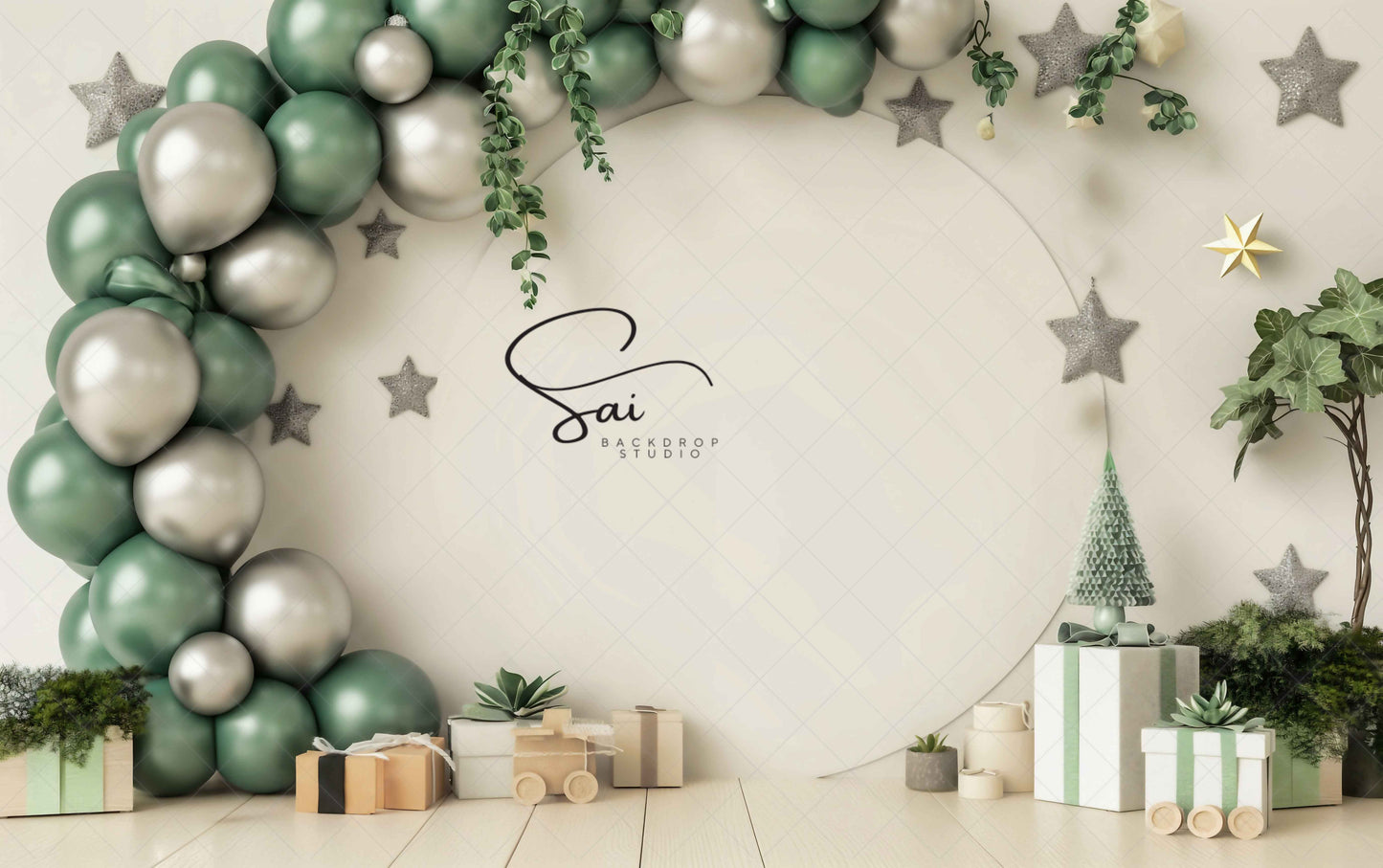 Kids Birthday Collection 10 Digital Backdrop - With Personal and Commercial License for Businesses