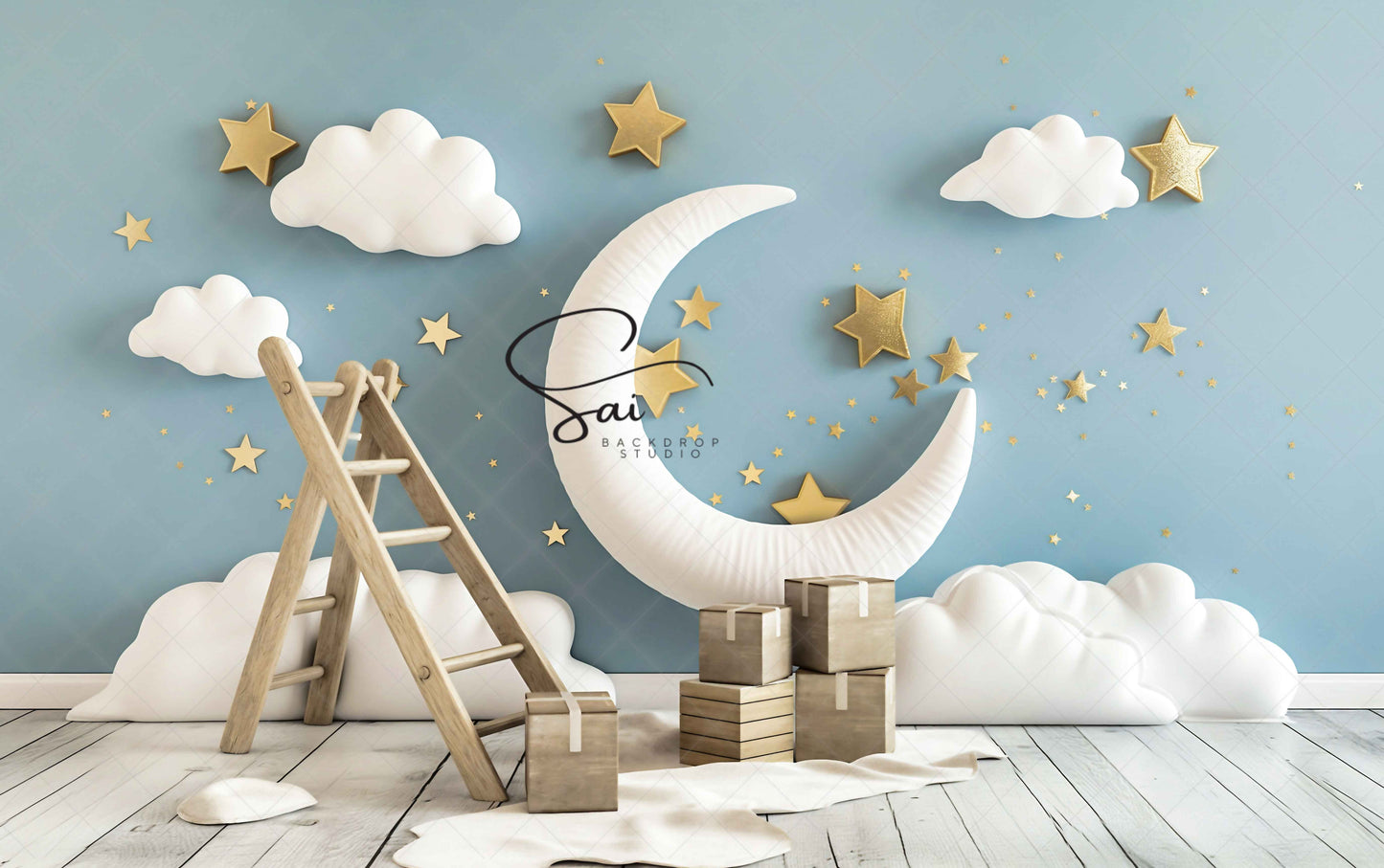 Kids Birthday Collection 10 Digital Backdrop - With Personal and Commercial License for Businesses