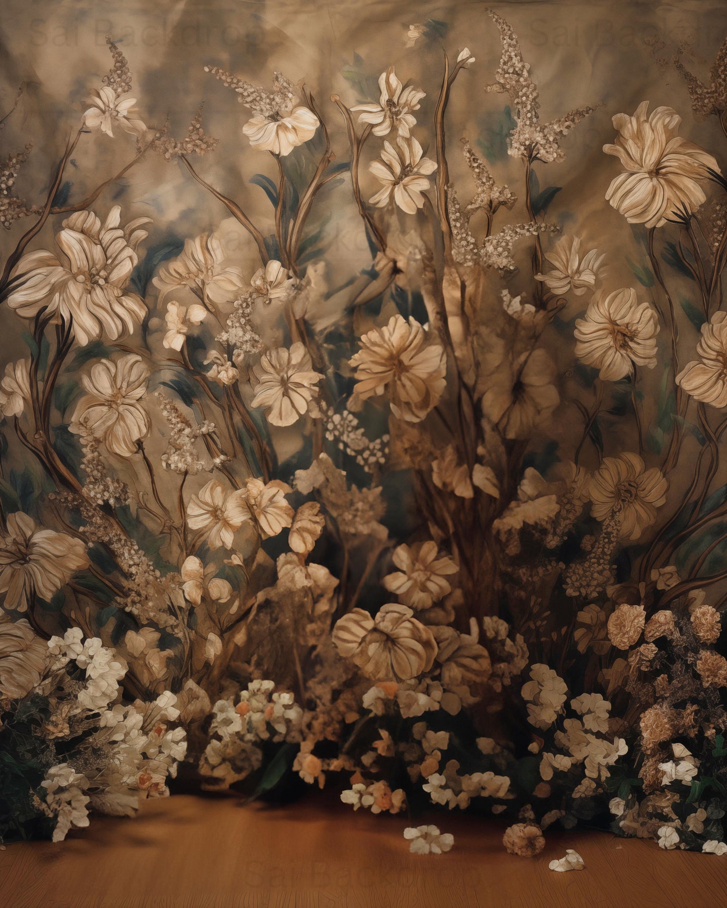 Wedding Floral Theme Backdrop